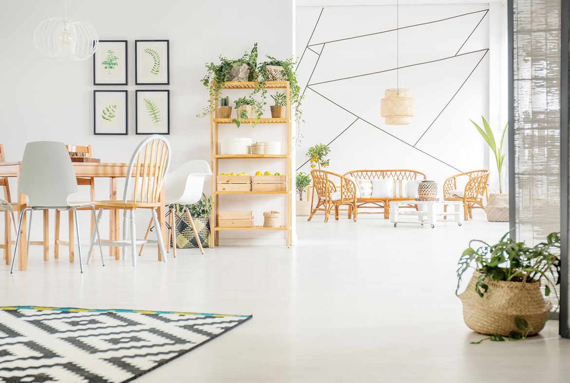 Studio with courtyard