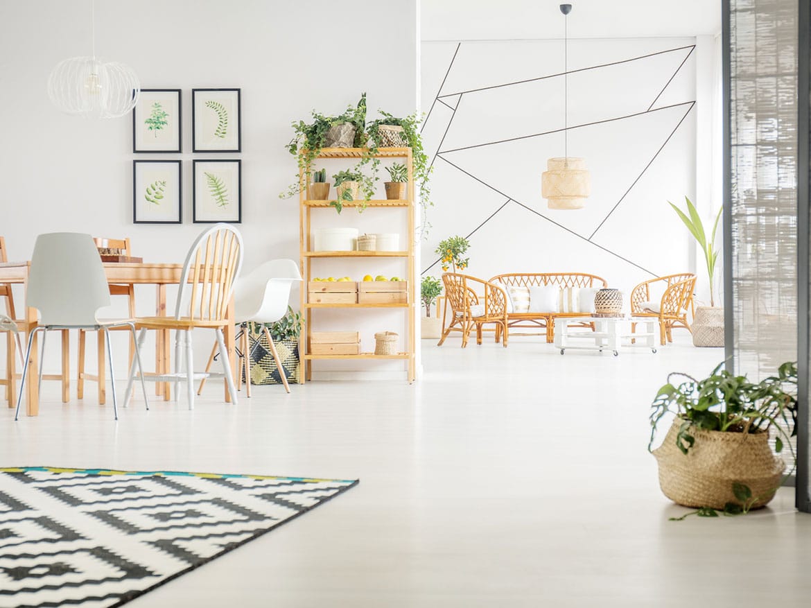 Studio with courtyard