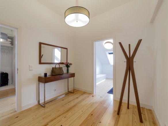 Renovated apartment with balcony