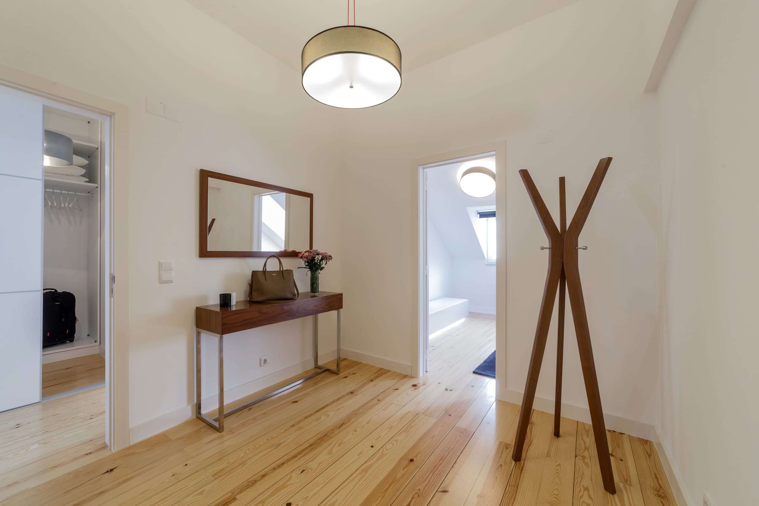 Renovated apartment with balcony